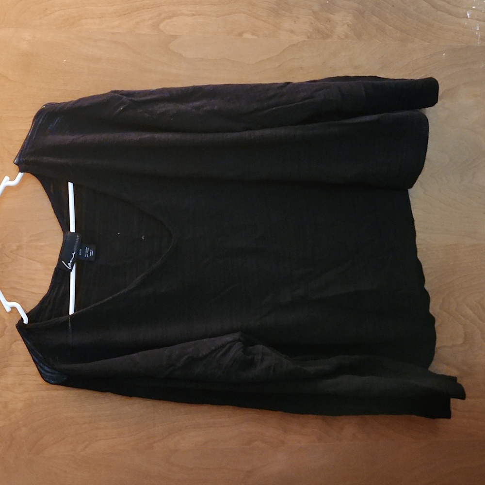 Lane Bryant - Black Burnout Style Sweater - Size 22/24
